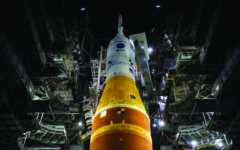 NASA moves moon rocket to launch pad ahead of Artemis 2 mission
