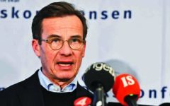 Swedish PM rejects Trump’s tariffs threat over Greenland