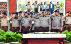 New IGP pays tribute to martyred police at Rajarbagh Memorial