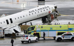 Runway collision kills two pilots at New York airport