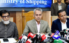 Shipping minister inaugurates three BIWTC vessels to ease Eid travel