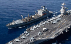 USS Gerald Ford back at Crete naval base: AFP