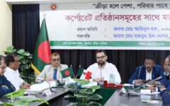 Aminul Haque urges corporate bodies to support development of sports sector
