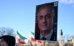 Iranian protesters fled ‘hell’ at home, watch war from exile