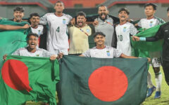 PM greets the Bangladesh U-20 football team