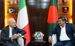 Italian envoy meets defence adviser