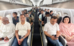 PM leaves Dhaka for Sylhet