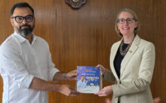 UK envoy calls on state minister, discusses sports and youth collaboration